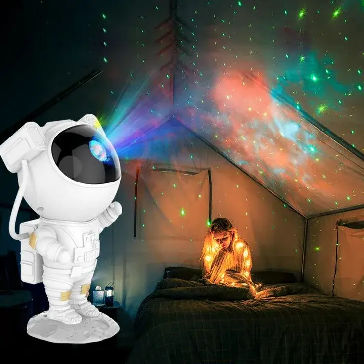 Astronaut Galaxy Projector Night Light